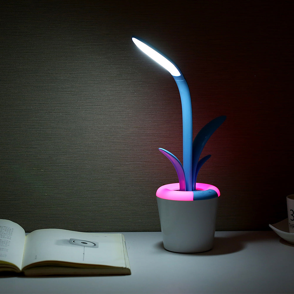 Lámpara de escritorio moderna con protección ocular