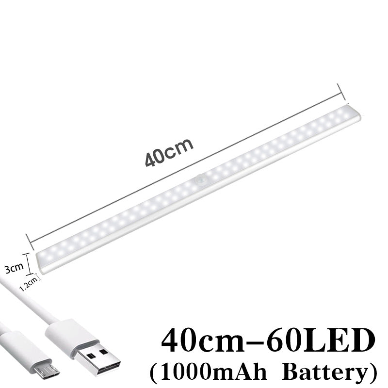 Barra de luces con sensores LED